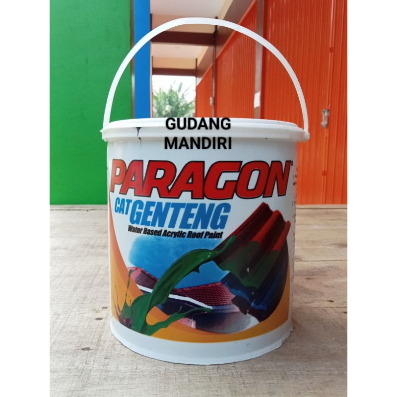 Jual Cat Genteng Paragon Kemasan Kg Water Based Acrylic Roof Paint Shopee Indonesia