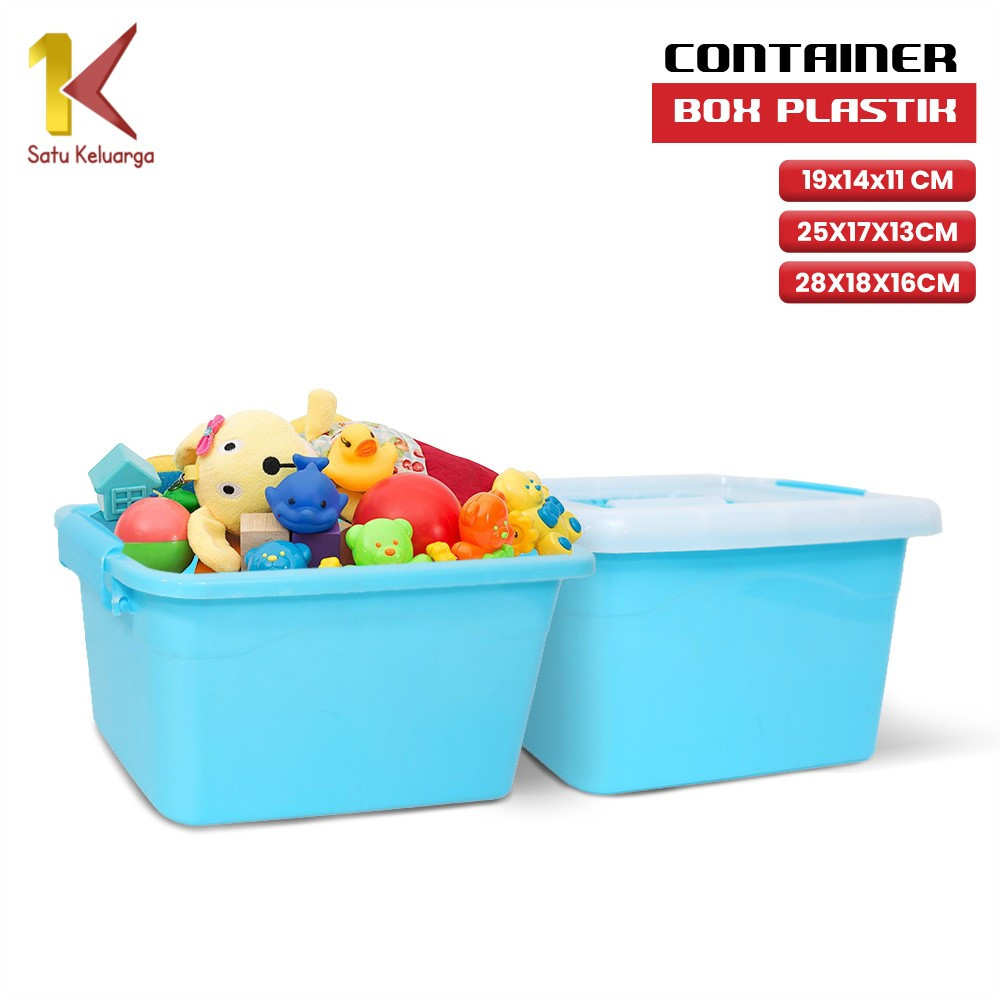 Jual Satu Keluarga Kotak Kontainer C256 Container Box Plastik Mainan ...