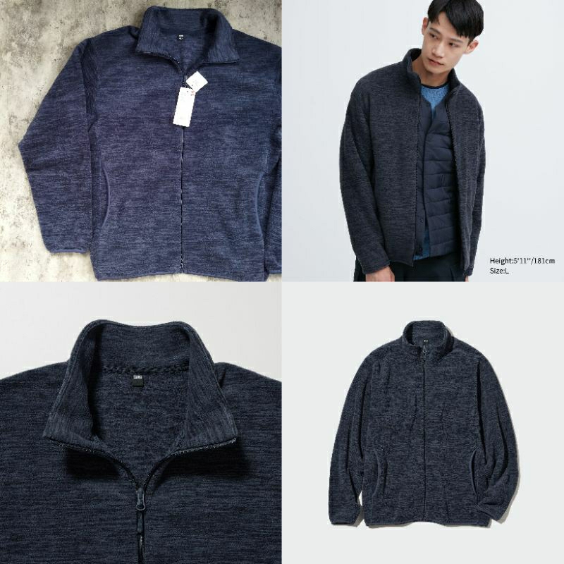 Jaket fleece uniqlo best sale