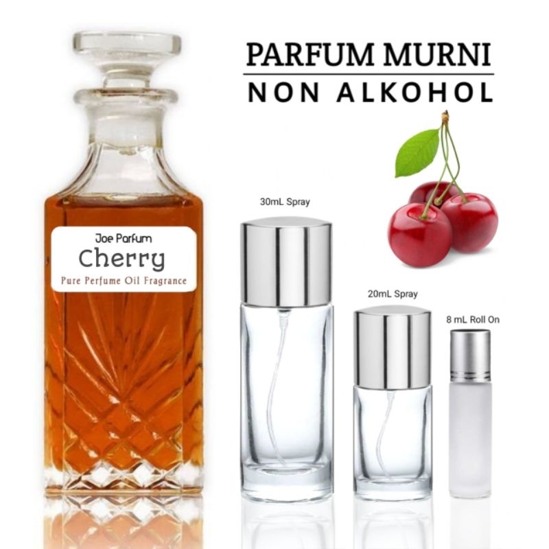Parfum Cherry Non Alkohol, Harum wangi lebih lembut dan tahan lama  recomendasi parfum pria wanita