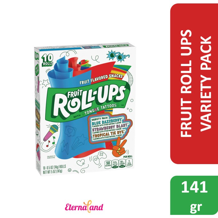 Jual Fruit RollUps Variety Pack permen aneka rasa Shopee Indonesia