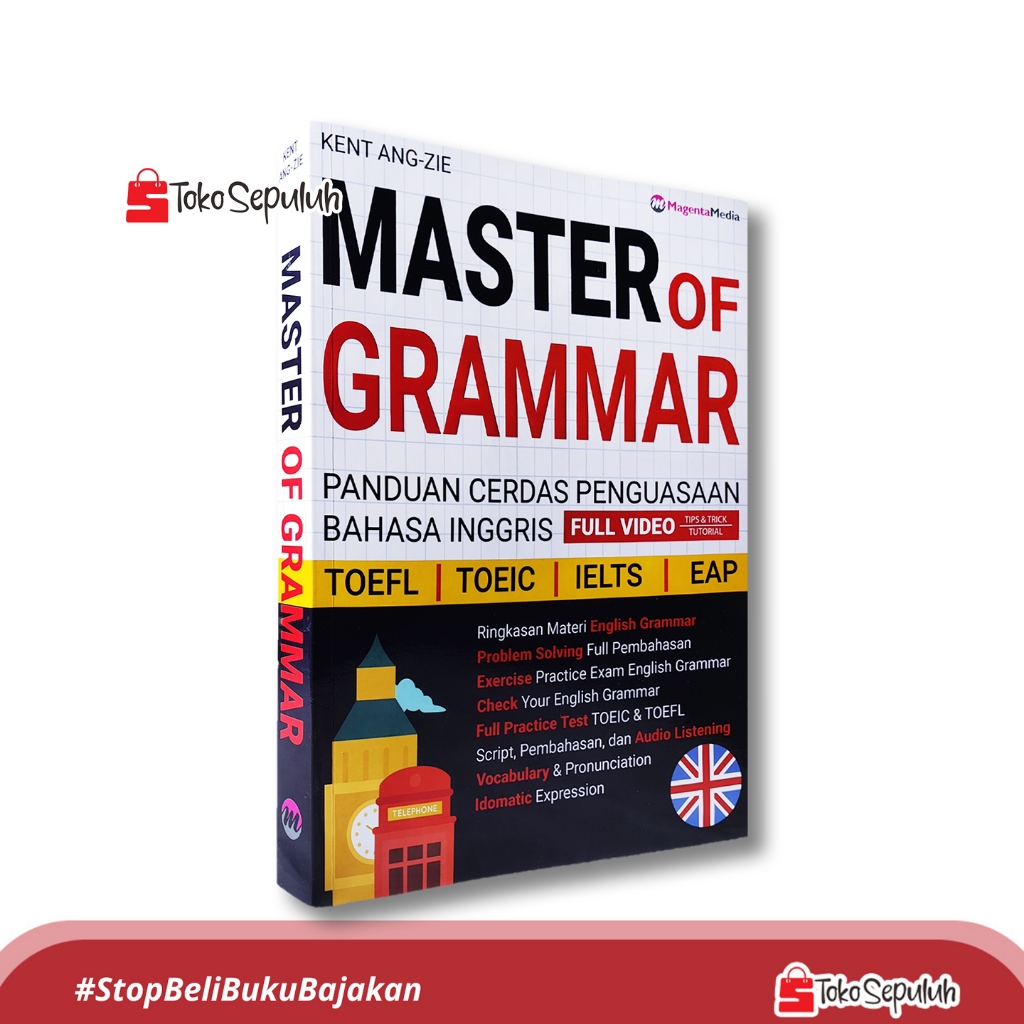 Jual BUKU TOEFL TOEIC - MASTER OF GRAMMAR TOEFL TOEIC IELTS EAP PROMO ...