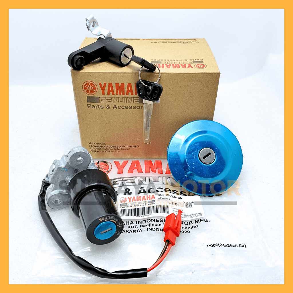 Jual Kunci Kontak Set 3C1 Keyset Original Yamaha Vixion Old Vixion Lama ...