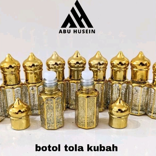 Jual Botol Tola Kubah Stick Kaca 6ML - Botol Tola Kubah- Botol Tola 3ML ...