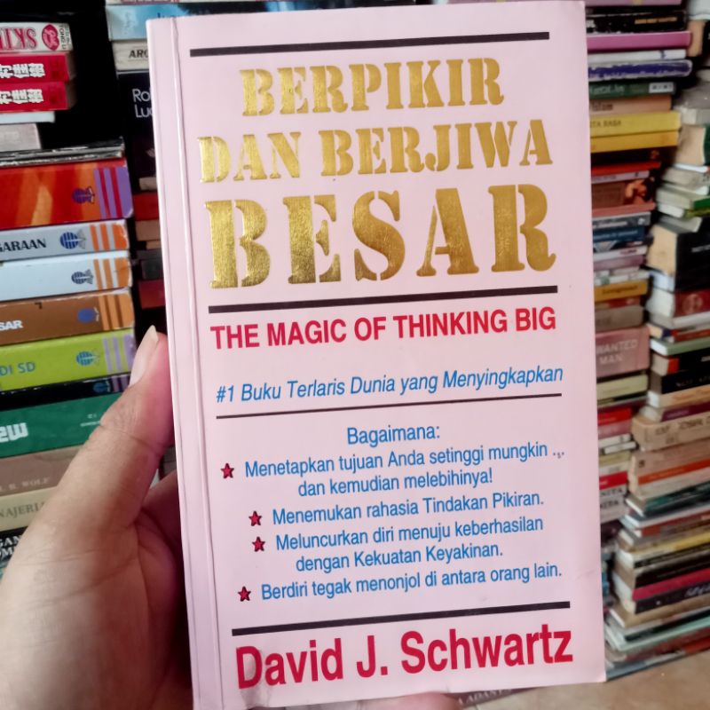 Jual Berpikir Dan Berjiwa Besar David J Shopee Indonesia