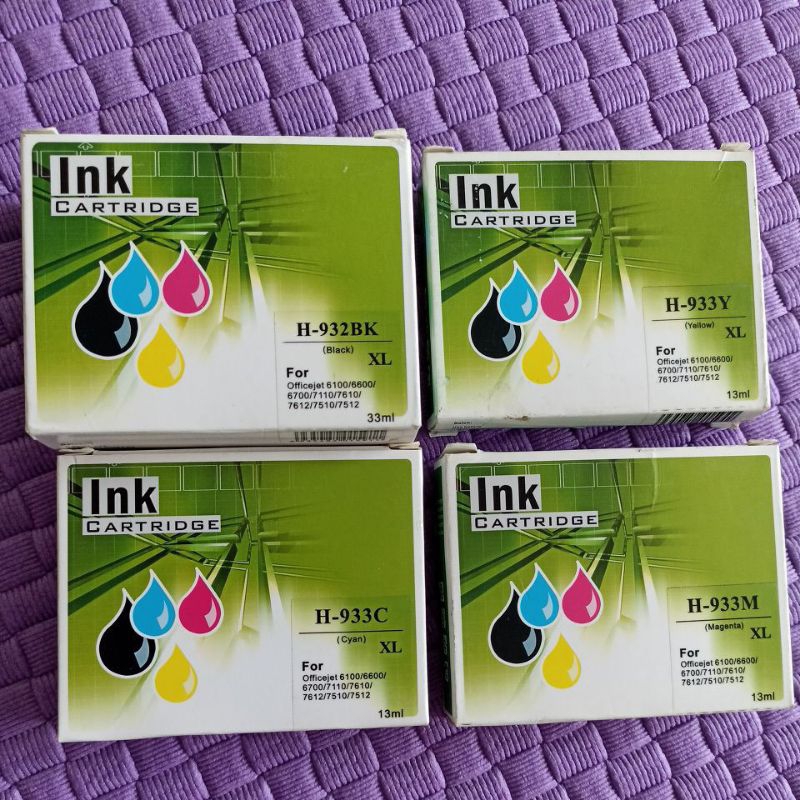Jual Refill Catridge Compatible/ Ink Catridge HP Office Jet | Shopee ...