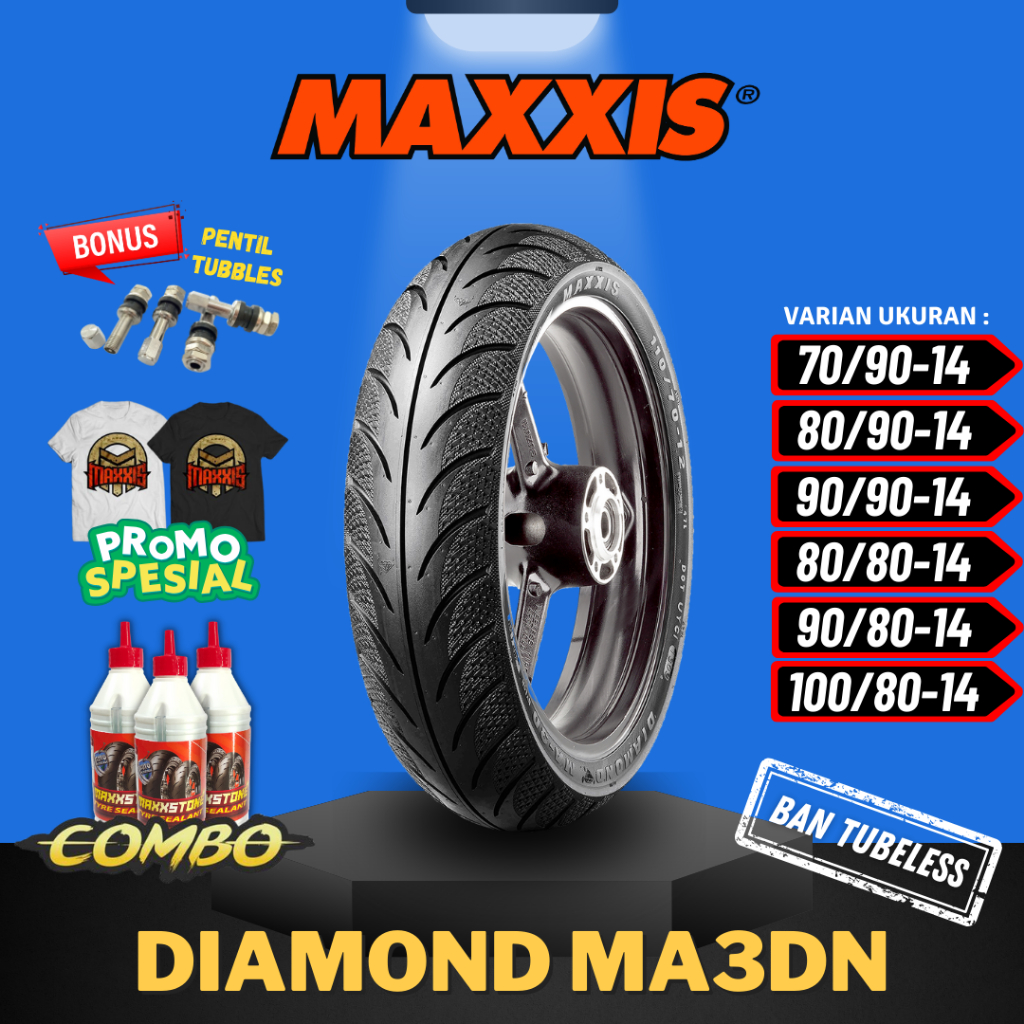 Jual Ready Cod Ban Maxxis Diamond Ma Dn Tubeless