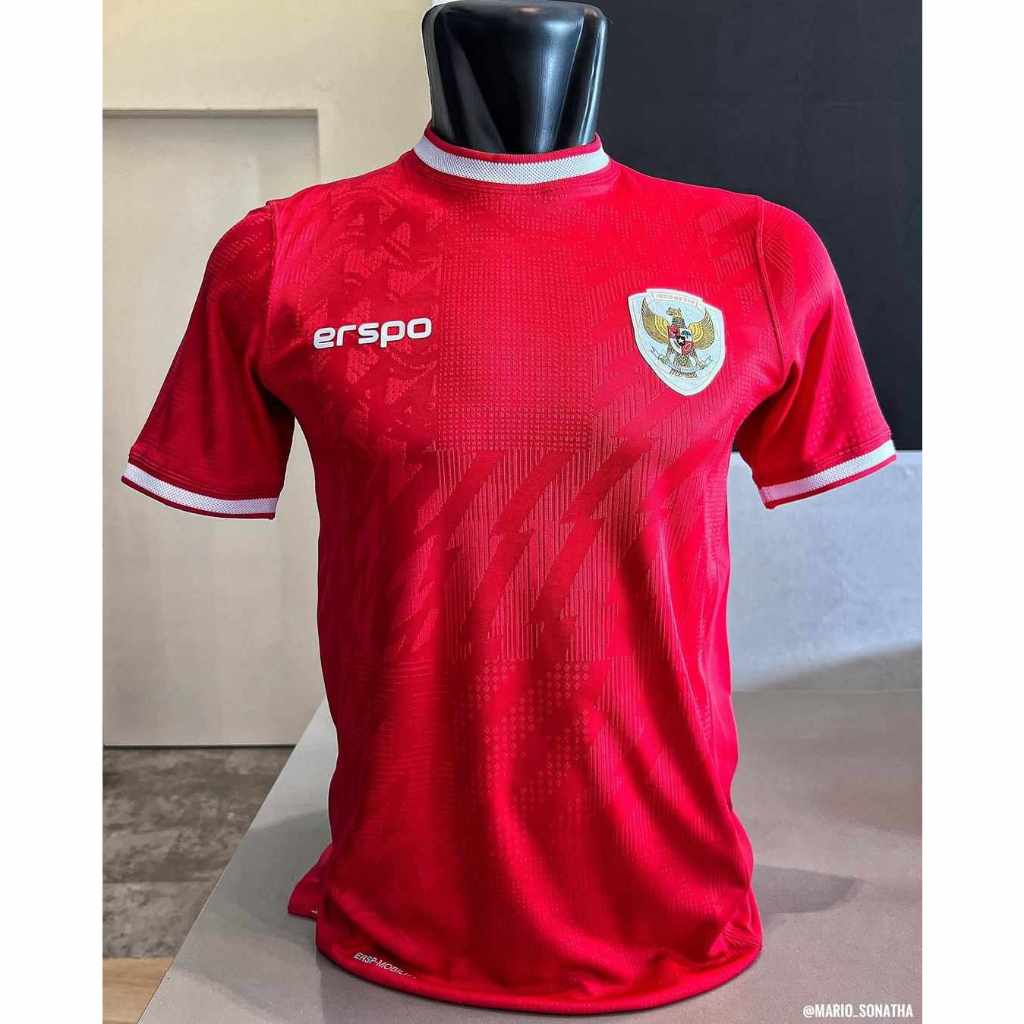 Jual Jersey Timnas Indonesia Home Terbaru Erspo Grade Original Shopee Indonesia