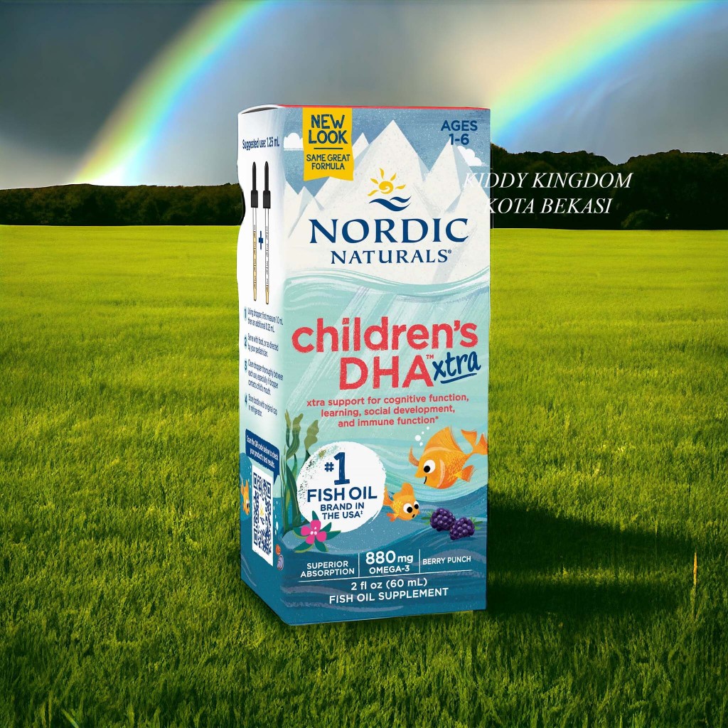 Jual NORDIC NATURALS CHILDREN'S DHA XTRA LIQUID 60 ML Shopee Indonesia