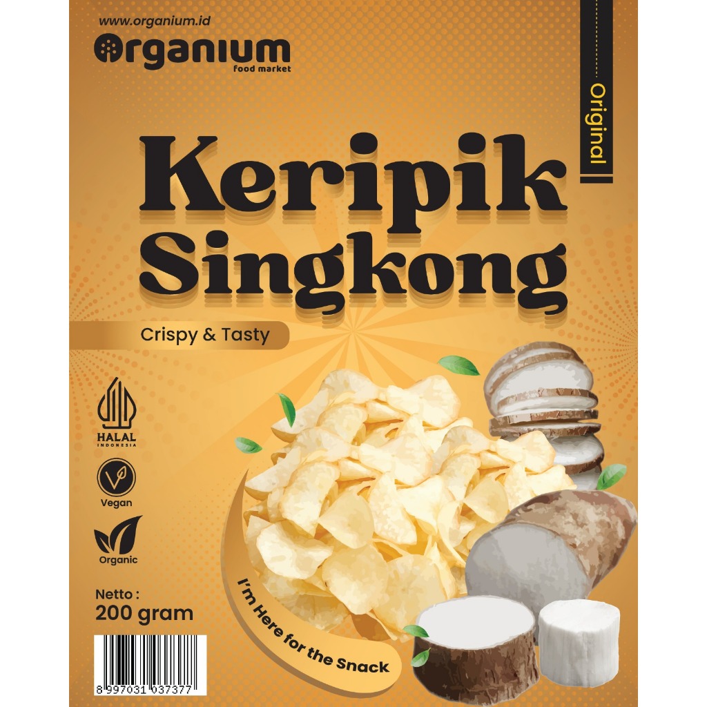 Jual Phyto Organic Keripik Singkong 200g Shopee Indonesia