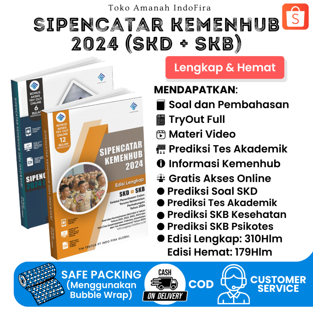 Jual Versi Terbaru Buku SIPENCATAR KEMENHUB 2024 SKD + SKB (Edisi ...