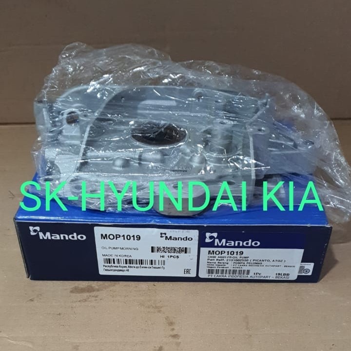 Jual POMPA OLI OIL PUMP KIA PICANTO VISTO HYUNDAI I10 ATOZ MANDO