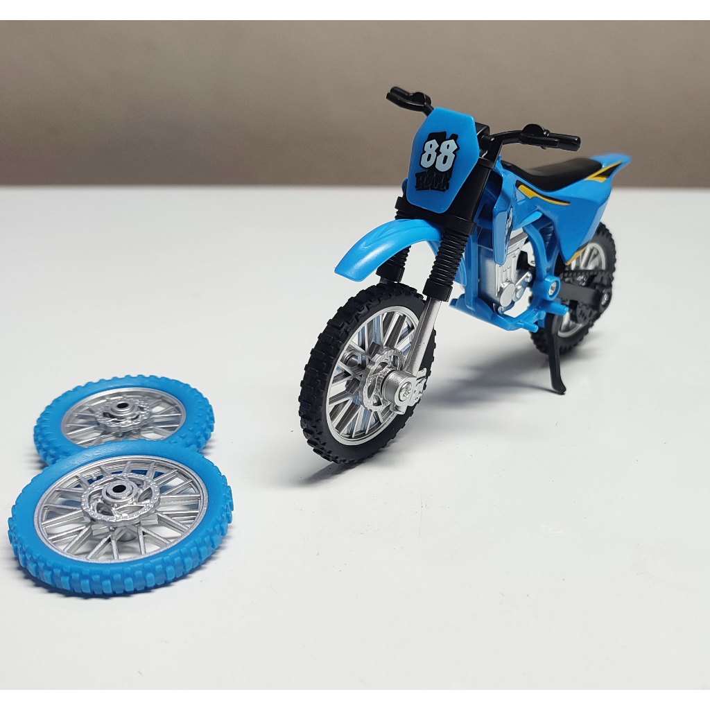 Jual Mainan Anak Diecast Miniatur Motor Moto cross Motor Trail | Shopee ...