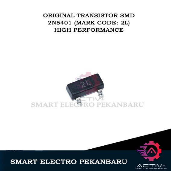 Jual ORIGINAL SMD 5401 (MARK CODE: 2L) SOT-23 TRANSISTOR 2L 2N5401 SMT ...