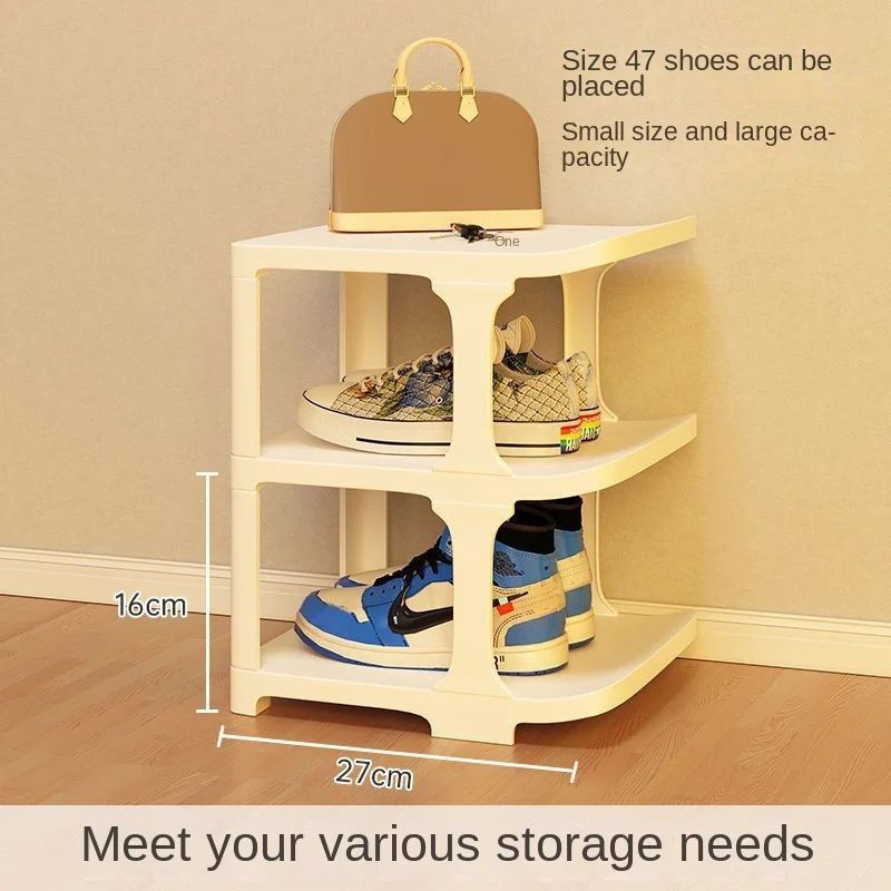 Jual Shoe Rack - Rak Sepatu Sandal Susun 8 Aesthetic Storage Organizer ...