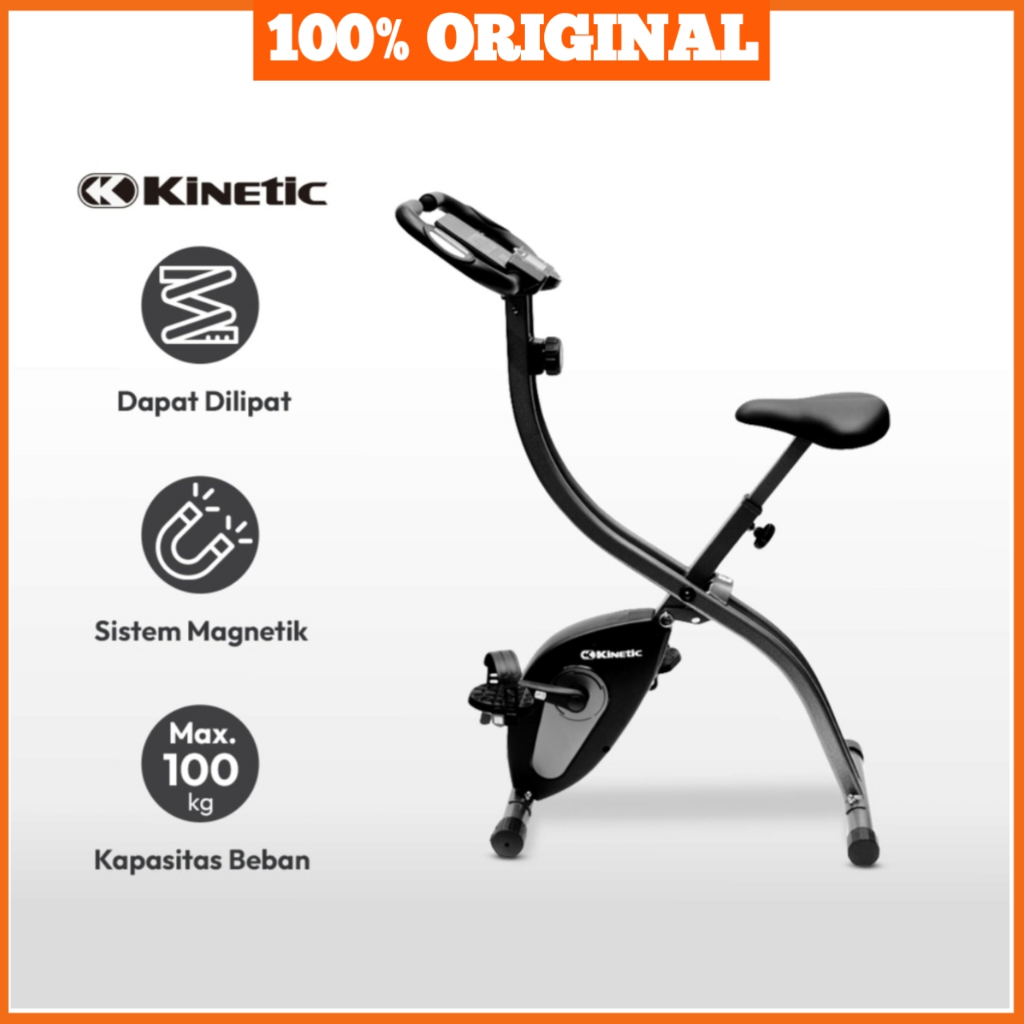 Argos Roger Black Gold Folding Magnetic Exercise Bike Buy Roger - Main Image