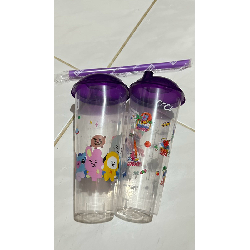 Jual BTS / botol chatime BT21 | Shopee Indonesia