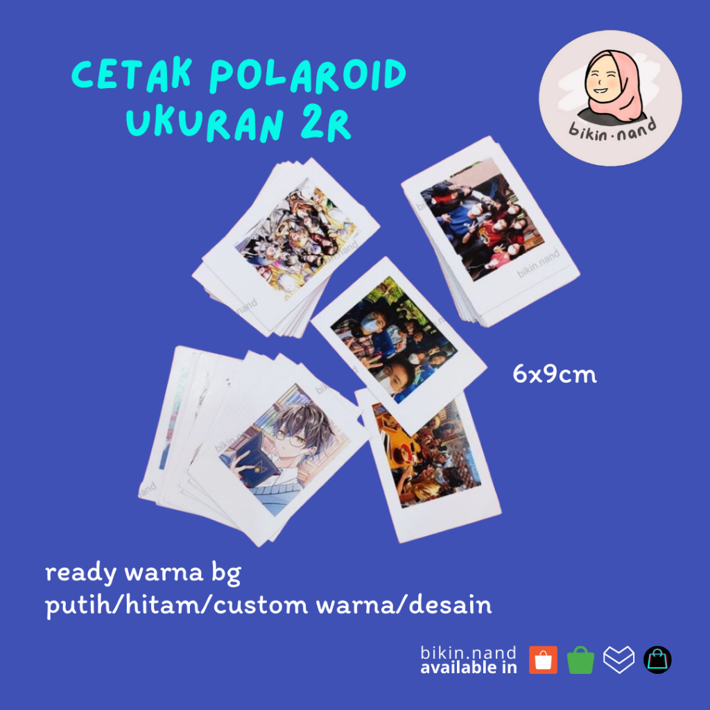 Jual Cetak Foto Ukuran 2R (6x9cm) - TANPA MINIMUM PEMESANAN - Murah ...
