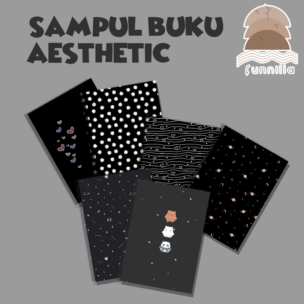 Jual funnilla.co | Sampul Buku | Sampul Buku Aesthetic | Cover Buku