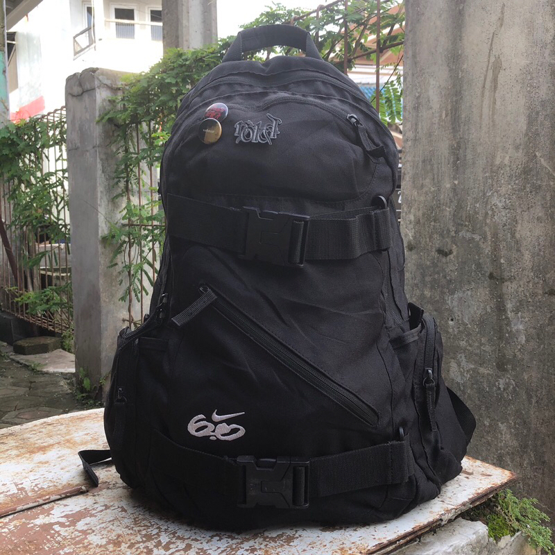 Jual NIKE BACKPACK DEUCE 6.0 BLACK GOOD USED Shopee Indonesia