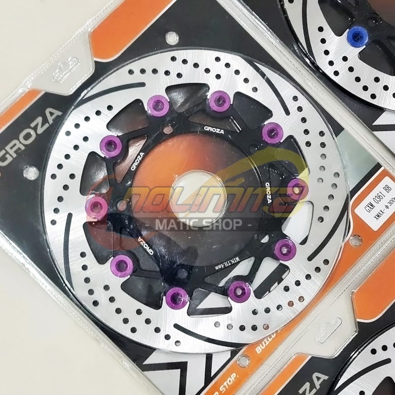 Jual Disc Brake Groza Piringan Cakram Floating Depan 300mm Yamaha XMAX ...