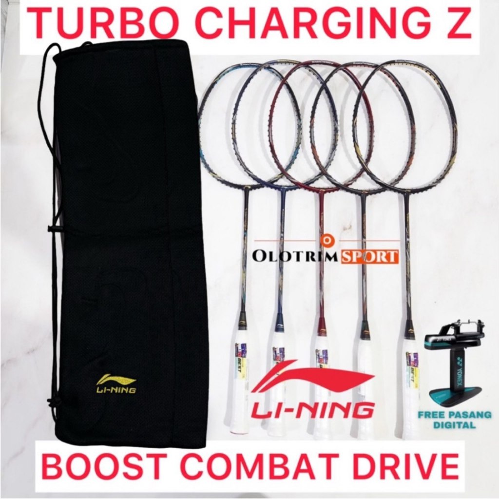 Jual Raket Badminton Lining TC Turbo Charging Z Series ( Boost Combat ...