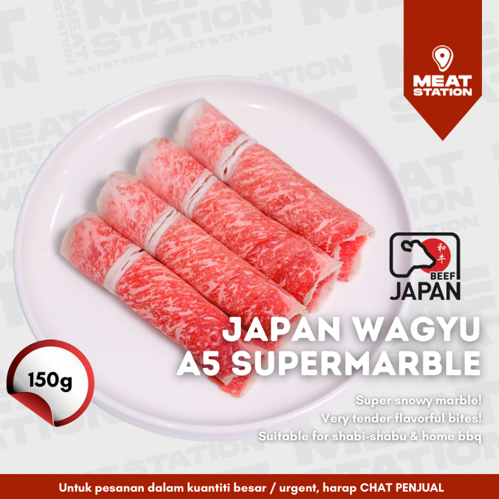 Jual Jpn Wagyu A5 Slice - Super Marble Beef / Beef Slice / Daging Sapi ...