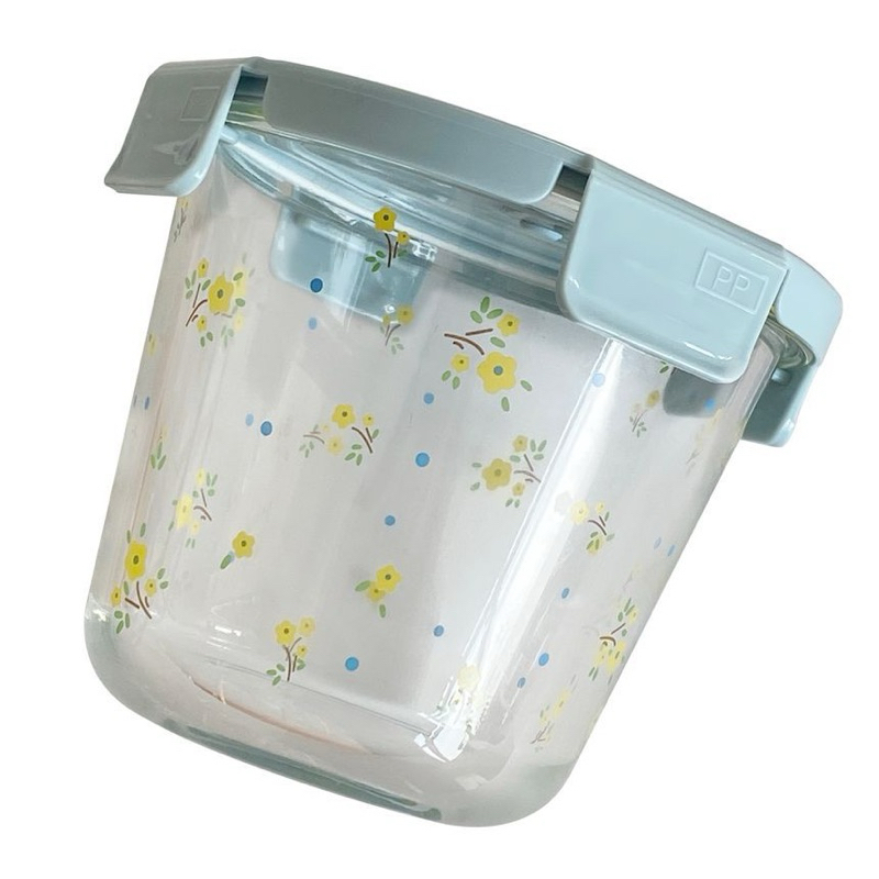 Jual CONTAINER KACA BULAT TUTUP TEBAL | Shopee Indonesia