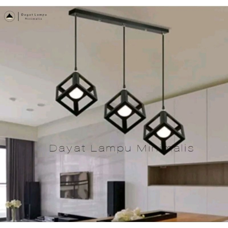 Jual Lampu gantung minimalis lampu ruang tamu lampu caffe lampu resto