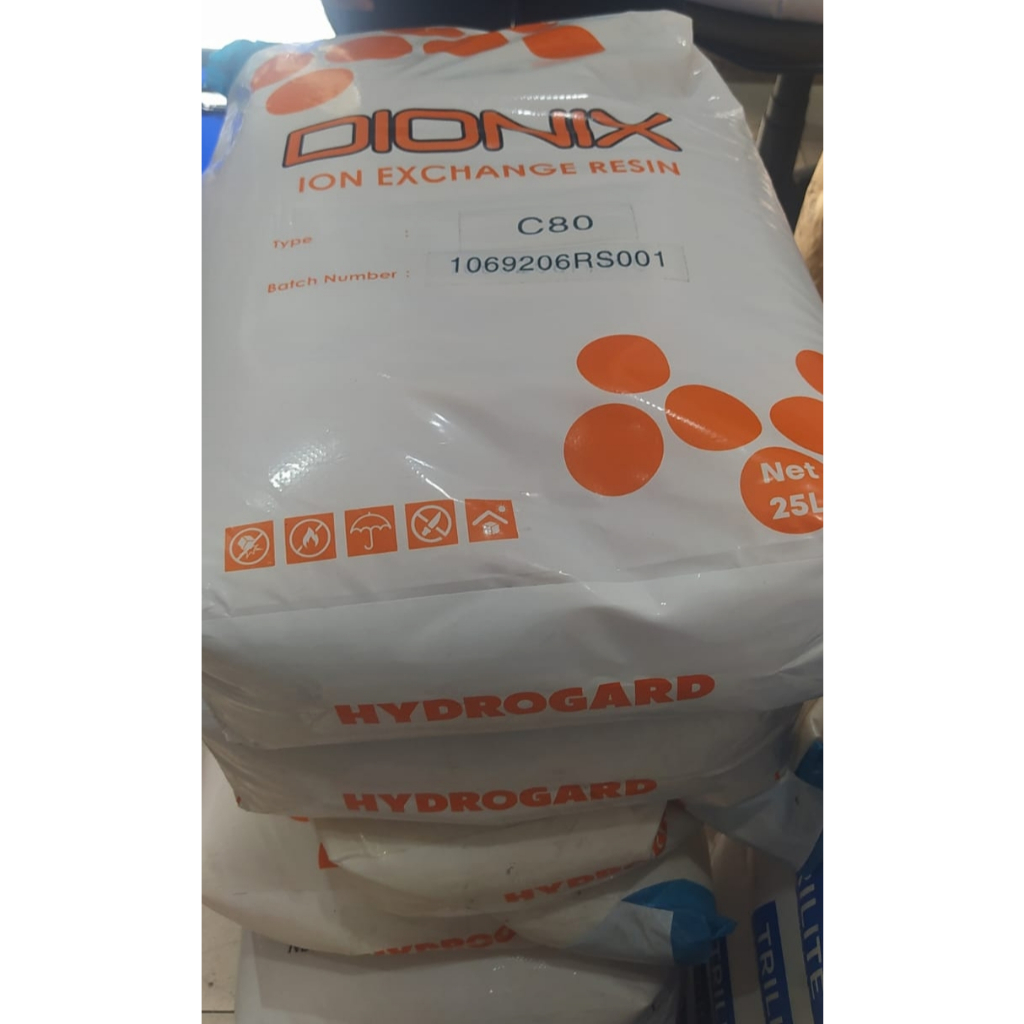 Jual Resin Kation Softener-Dionix Hydrogard- Media Filter Air -25 Liter ...