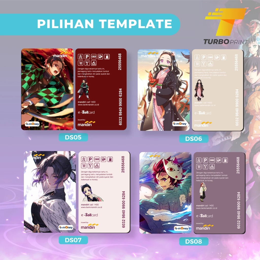 custom emoney karakter 2 sisi