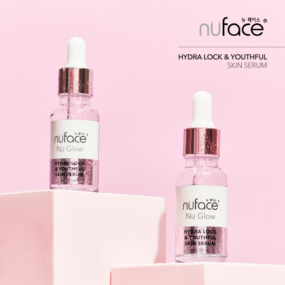 Jual Nuface Nu Glow Hydra Lock & Youthful Skin Serum 20ml | Shopee ...