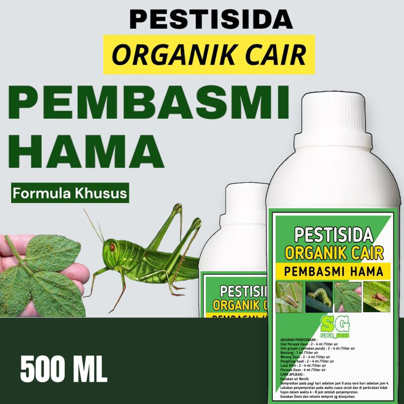 Jual PESTISIDA ORGANIK CAIR membasmi hama yang merugikan tanaman buah ...