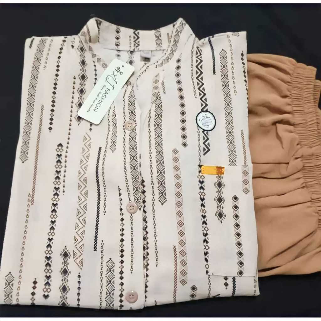 Jual SET SALUR BATIK ETNIK BOTEGA CRINKLE AIRFLOW // SETELAN WANITA ...