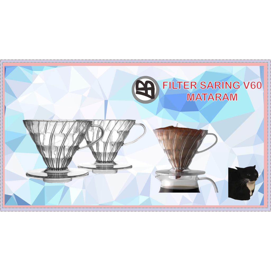 Jual FILTER SARING V60 MATARAM | Shopee Indonesia