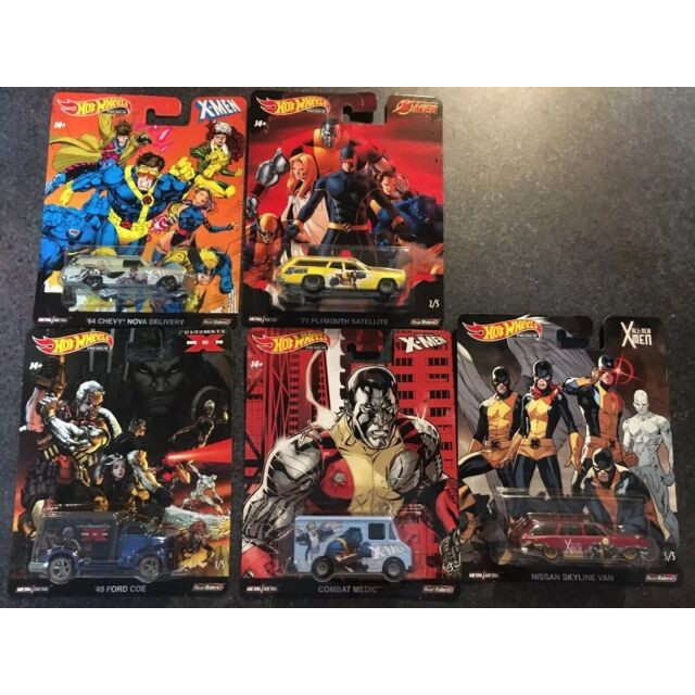 Jual HOT WHEELS PREMIUM POP CULTURE 2019 B CASE X-MEN 1BOX/12pcs DLB45 ...