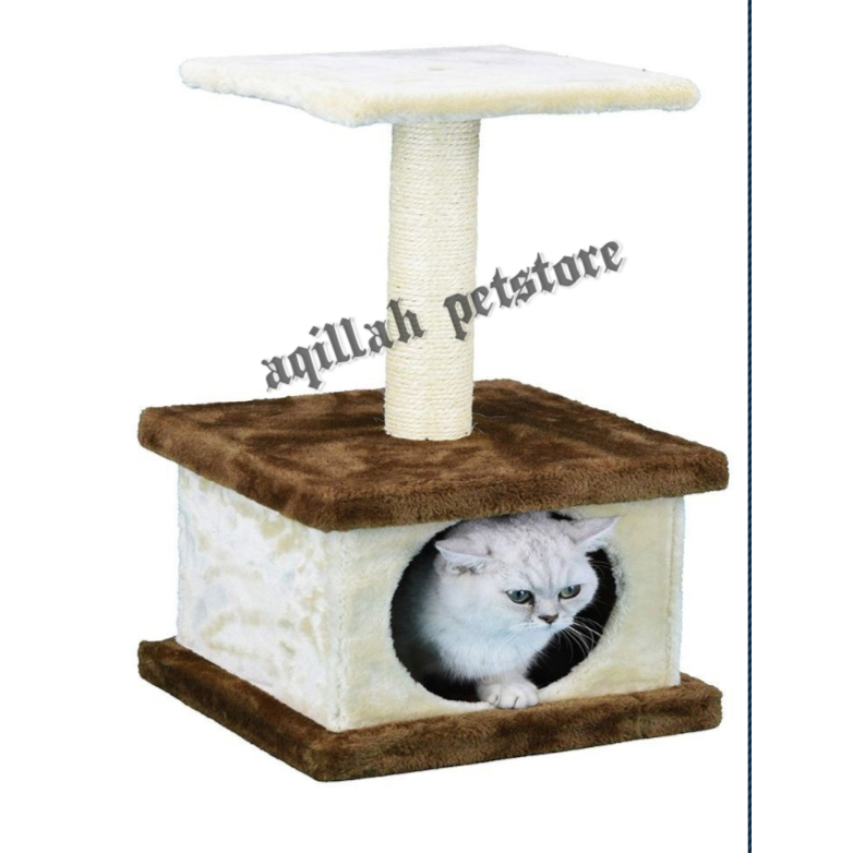 Jual Cat condo rumah bok kucing ukuran kotak 30x30cm utk usia 0 1thn harga promo Shopee Indonesia