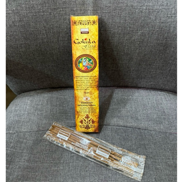 Incenso Darshan Gokula – 6 Scatole Da 14 Bastoncini Masala Fatti A Mano