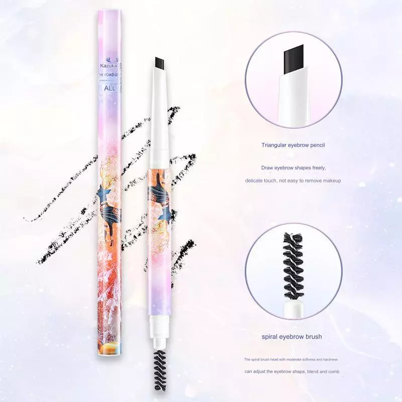 Pensil Alis Eyebrow 2in1 Anti Air Putar Otomatis Eyebrow Desain Mewah - 867 Eyebrow Pensil Alis dengan Sikat Alis | AutoStock