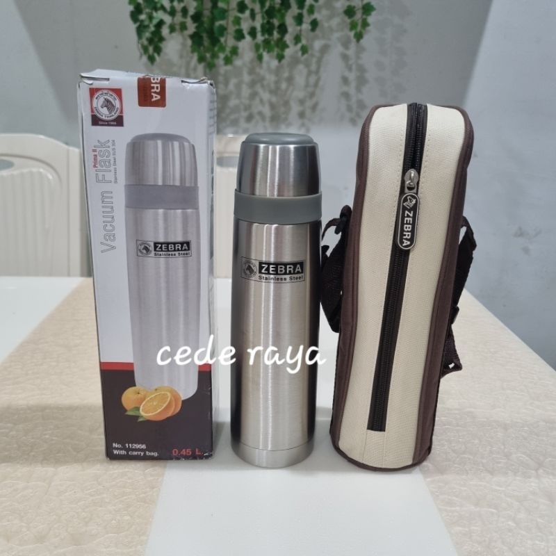 Prima Ii Zebra Thermal Flask Termos Air Panas Vacuum Flask