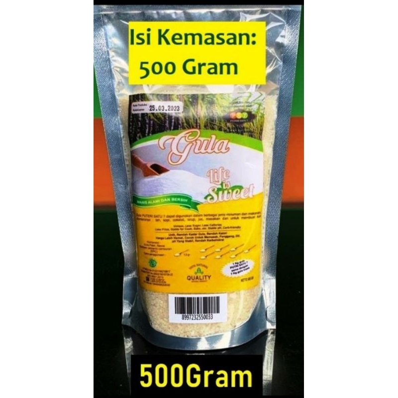 Jual Gula Rendah Kalori PS7 Stevia Sehat Alami 500 Gram | Shopee Indonesia