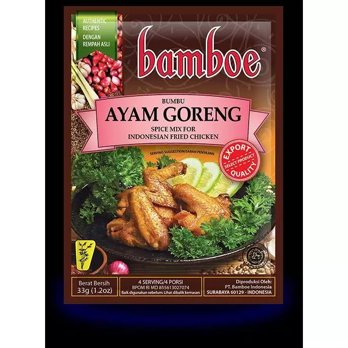 Stok bumbu bamboe opor ayam dan soto untuk persiapan lebaran
