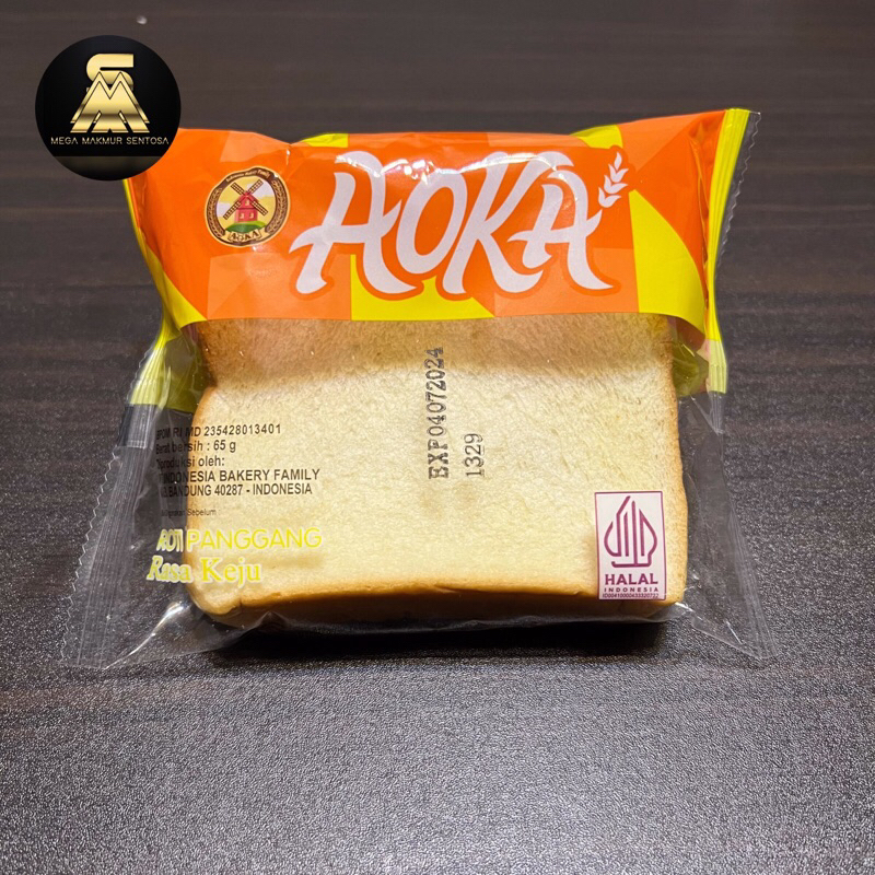 Jual AOKA Roti Panggang 1 pcs | Shopee Indonesia