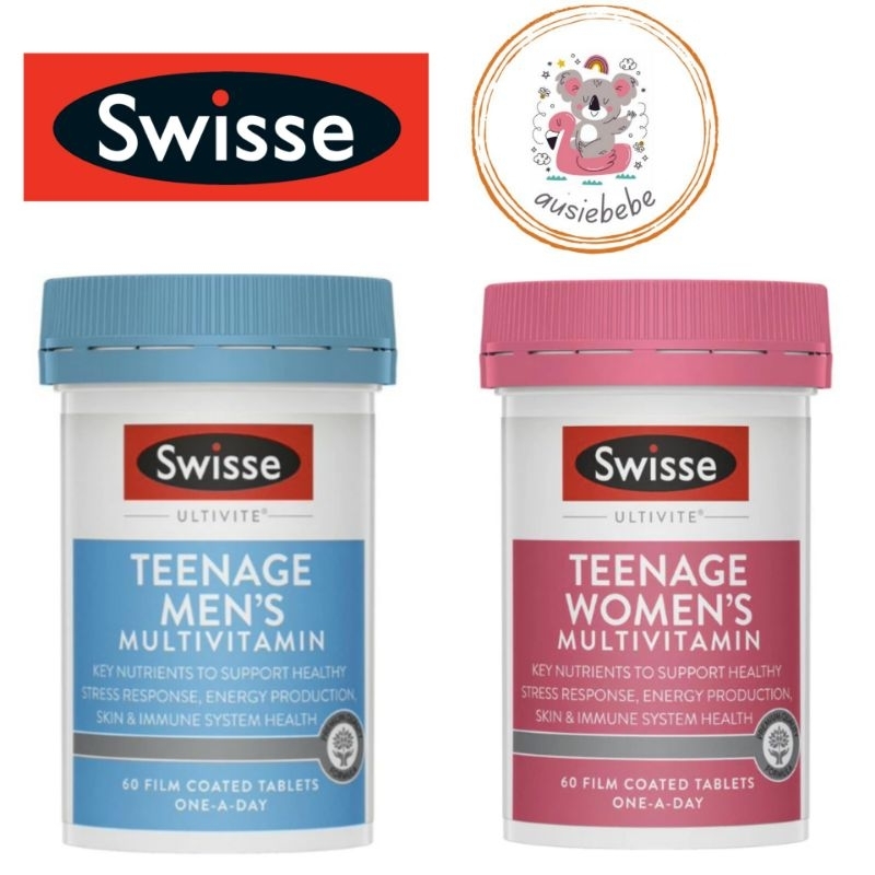 Jual Swisse - Teenage Men's Multivitamin | 60 Tablets | ORIGINALS ...