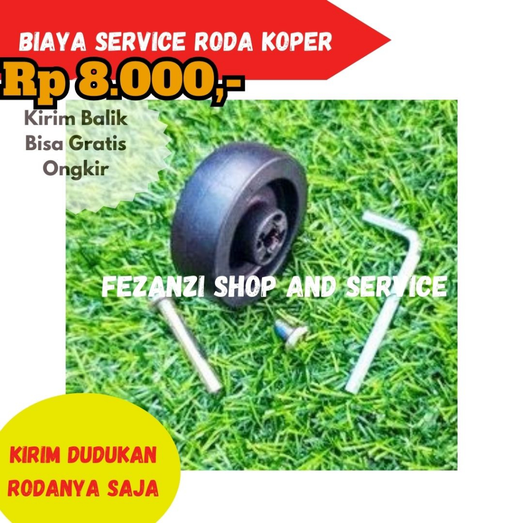 Jual roda koper replacement diameter 4.9cm s/d 5cm | Shopee Indonesia