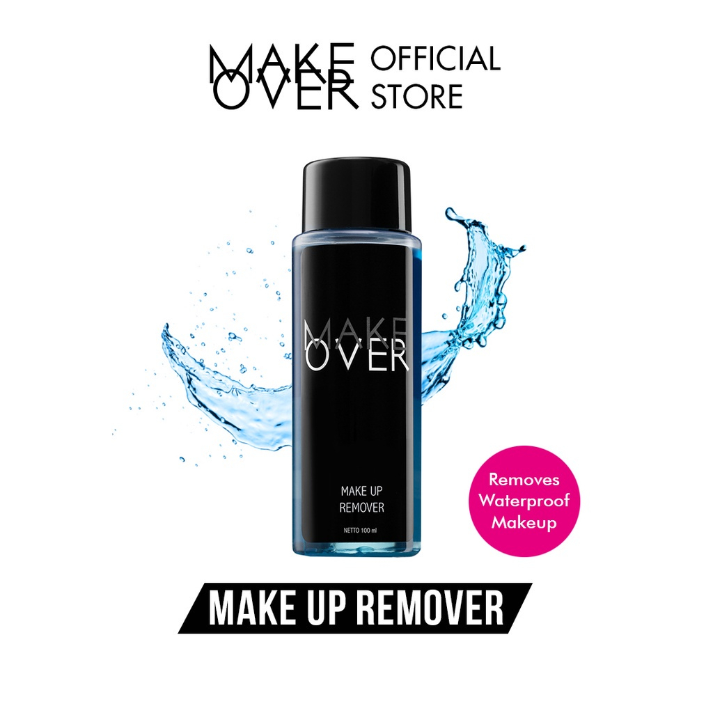 Jual MAKE OVER Make Up Remover 100ml - Removes Waterproof Makeup Bi ...