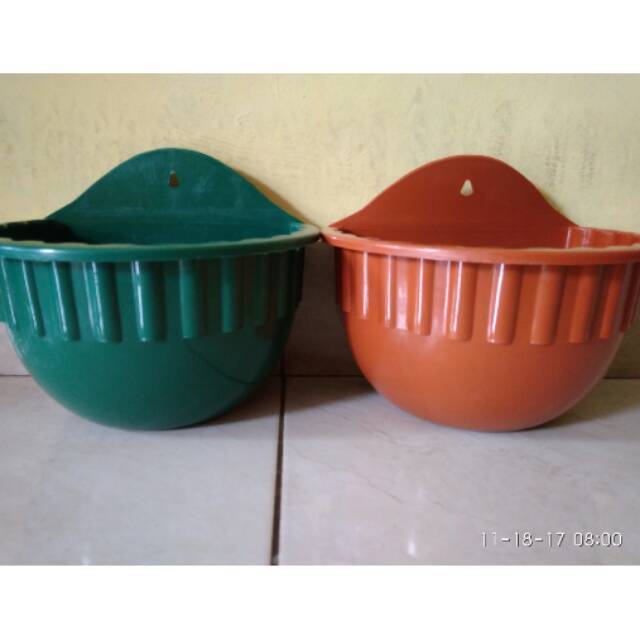 Jual POT TEMPEL DINDING /POTDINDING TANAMAN BUNGA/ POT DINDING SUDUT ...