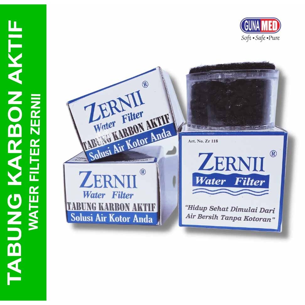 Refill Tabung Karbon Aktif Zernii & Kapas Alami Penyaring…
