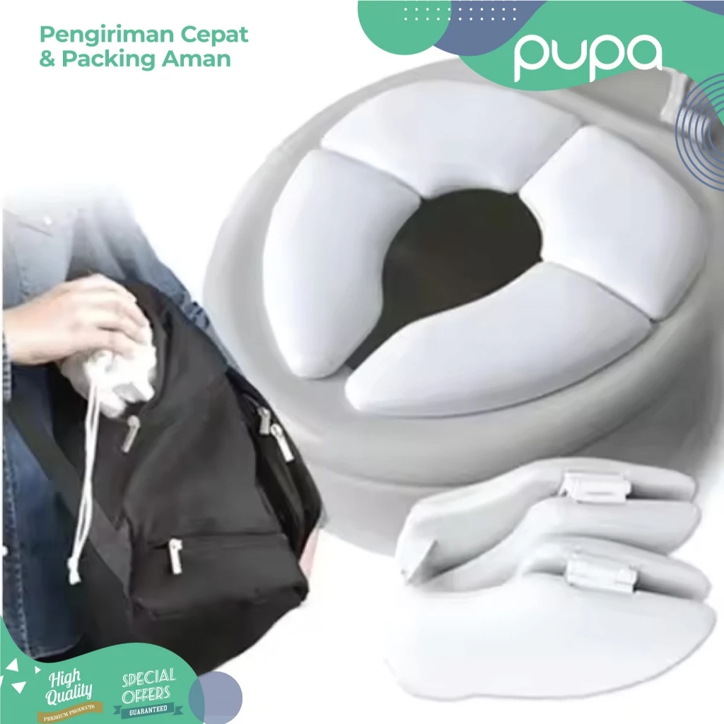 Baby soft potty chair seat traveling portable travel toilet training, alas dudukan