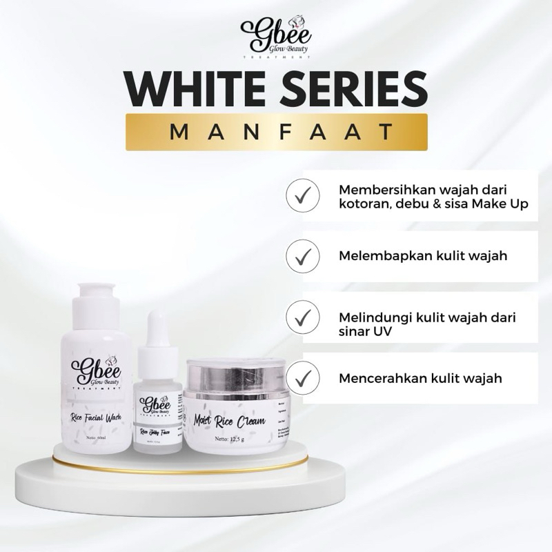 Jual Promo New Paket White Series Gbee Glowbeauty Cod Shopee Indonesia